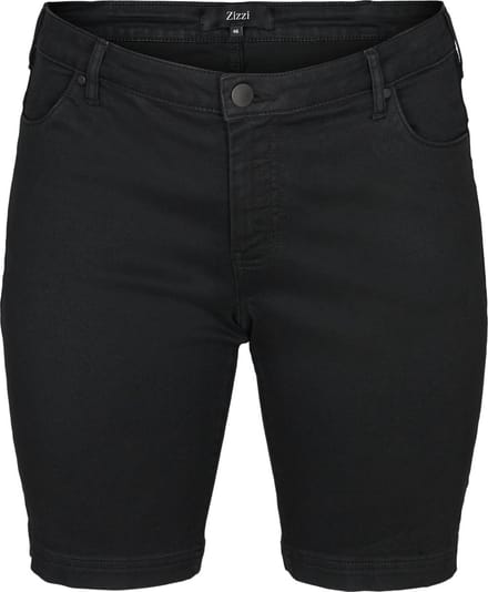 slim fit Emily shorts met normale taille