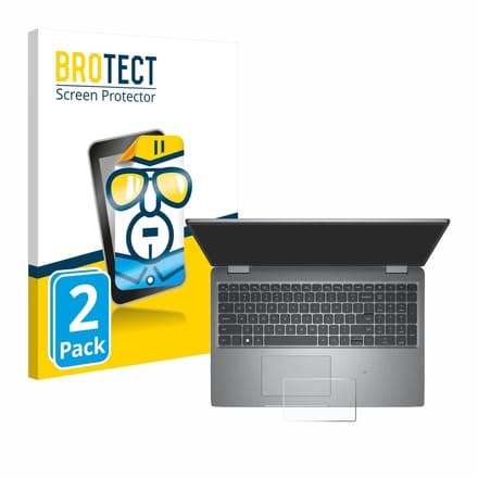 BROTECT - Screenprotector voor Dell Latitude 5540 Touchpad - Folie Beschermfolie transparant 2 Stuks