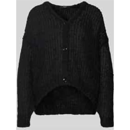 Regular Fit gebreid vest van mohair-wolmix