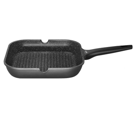 Sola Fair Cooking - Grillpan - Ø 28 cm - Zwart / Wit