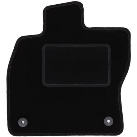 Bestuurdersmat zwart voor: Seat Leon III hatchback, stationwagen, variant (2012-2020)