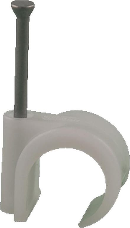 MEPA spijkerclip SP, kunstst, diam 19 - 22mm, rond (v/ronde kabel)
