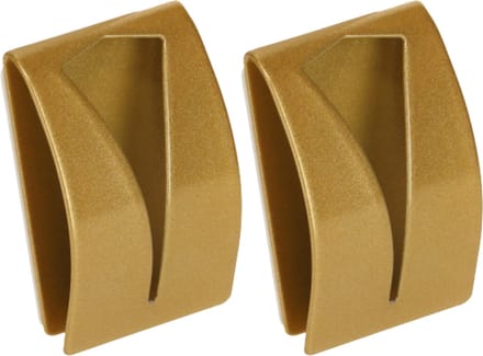 EAVY Zelfklevend Handdoekhaakje 2 stuks - Goud - Handdoekhouder RVS