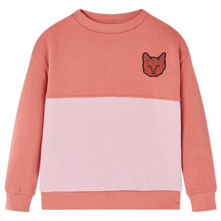 vidaXL - Kindertrui - blokontwerp - 116 - roze