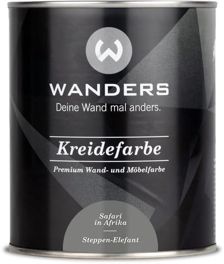 Wanders24 Krijtverf meubelverf – Steppen Elefant grijs – 750 ml mat