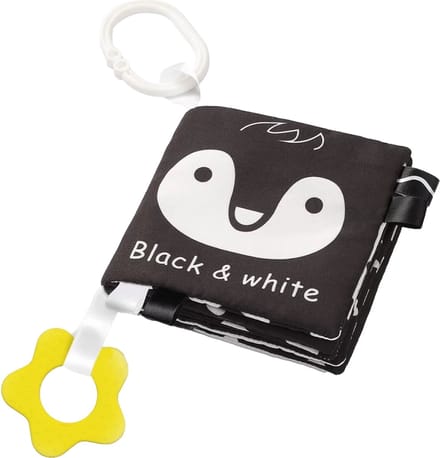Baby Ono Black & White Zacht Buggyboekje 542