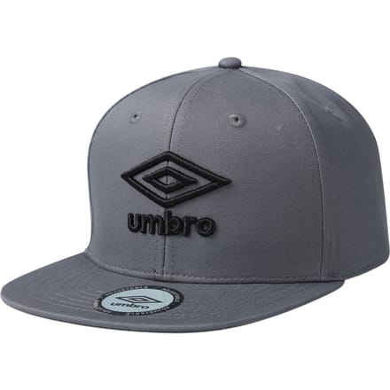 Umbro Platte Snapback Baseball Cap (Grijs)