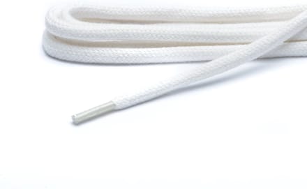 ARIESZZZ Schoenveters - Veters 120 cm - Wit- Rond Dik - 4 mm - 6-8 gaatjes