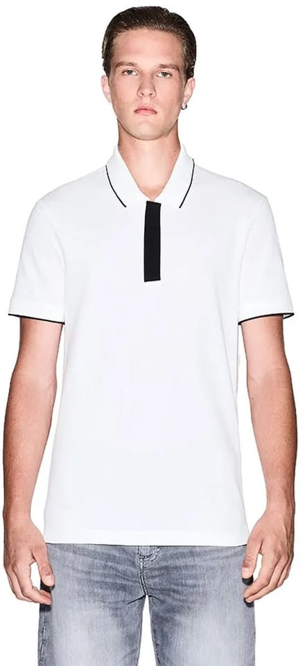 Armani Exchange Xm001285_af10366 Poloshirt Wit XS Man