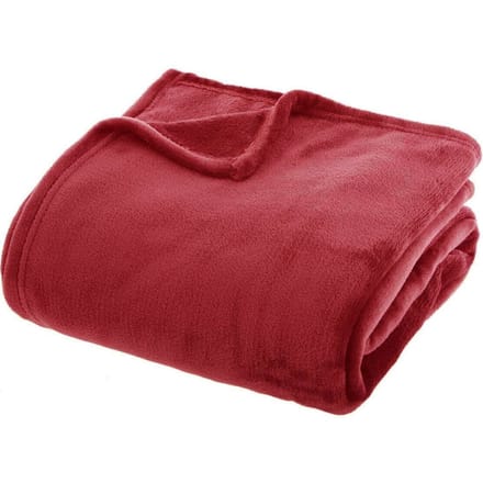 Eazy Living Plaid Flanelle 180 cm x 230 cm Rood