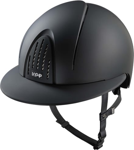 KEP Italia Smart Nova Textile Star Polo Rijhelm Zwart - M