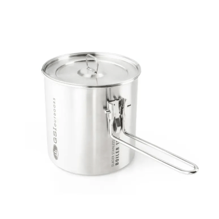 GSI Outdoors Gacier Stainless Steel Kookpan 1.1 L (Maat - 1,1 L, Kleur - RVS)