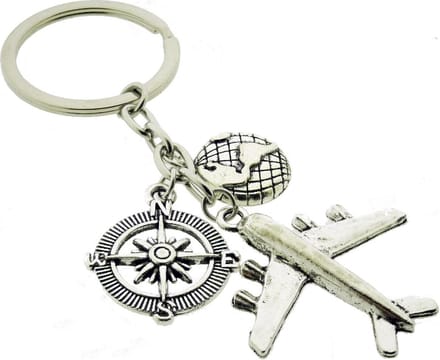 Travel Around The World sleutelhanger