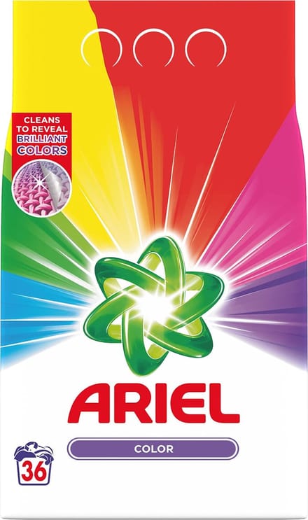 Ariel - Wasmiddel - Waspoeder - Color - Aqua - Puder - 36wb/2340g