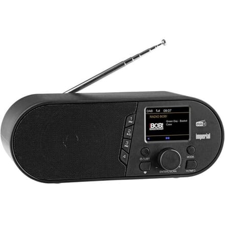 Imperial DABMAN d105 Compacte DAB+ /FM / Bluetooth-radio Zwart
