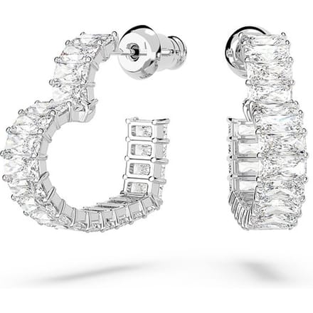 Swarovski 5653170 Matrix Hart Hoop Kleine Oorbellen 5653170 white