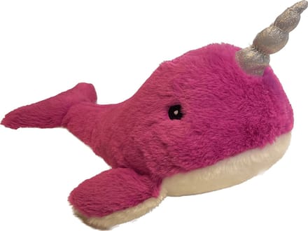 Chikko Quality - Hondenknuffel - Walvis Unicorn - 33 cm - Zacht Pluche Speelgoed