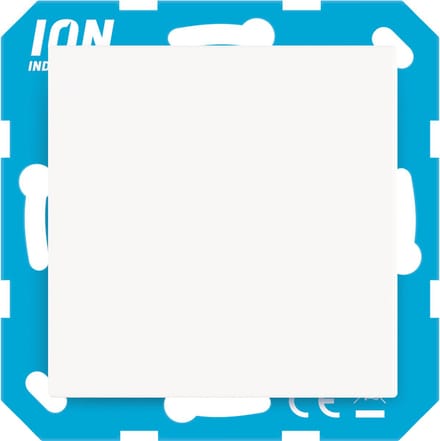 ION Industries - V1/J1 blindplaat - Alpin Wit