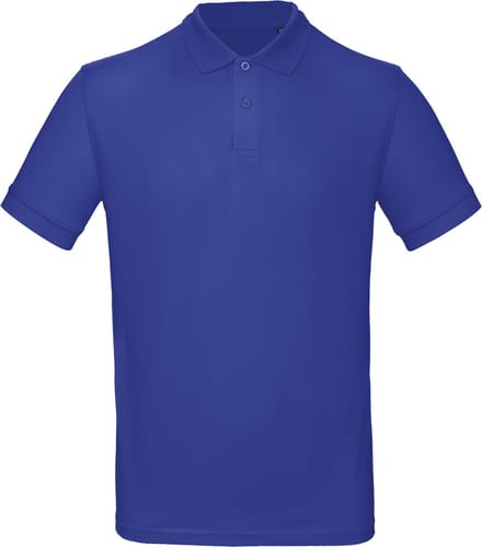 B&C Men's organic polo shirt CGPM430 - Cobalt Blue - S