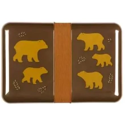 Lunch box broodtrommel brooddoos - Beren - A Little Lovely Company