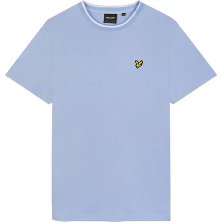 T-shirt met bies Lyle & Scott