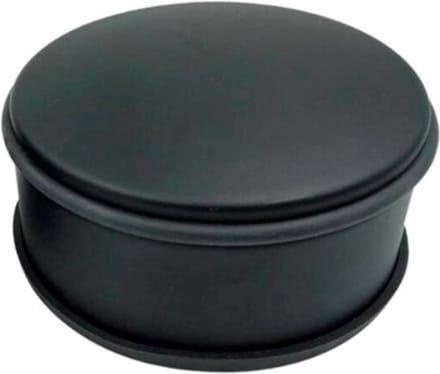 Diggers deurstop 100x45 mm inox zwart