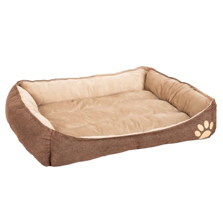 Hondenmand Knuffel Basic 90x63x18 cm Bruin