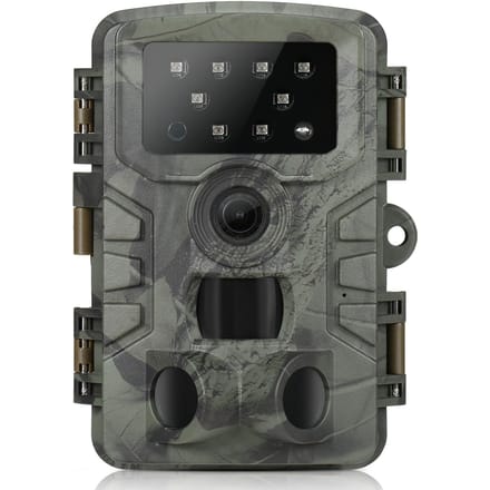 Trail Camera Waterdichte 20MP 1080P Jachtcamera met 3 Infraroodsensoren Nachtzicht Bewegingsdetectie camouflage