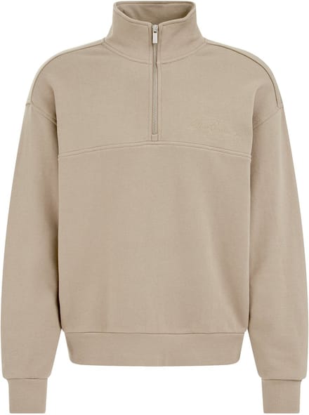 WE Fashion Heren Relaxed fit sweater met rits