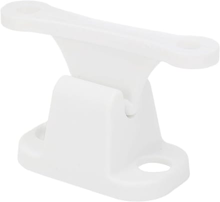RV Deurhouder - Camper Deurstopper - Voertuig Deur Vast - T-vormig Ontwerp - 8x8x3 cm - Wit