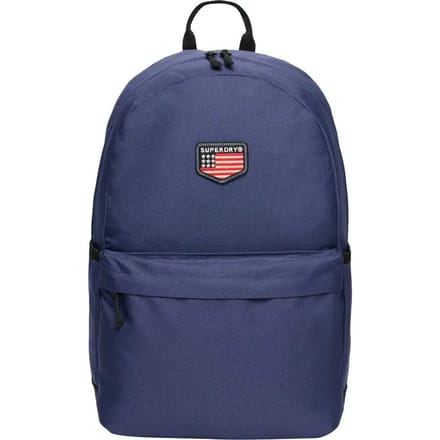 Superdry Classic Patch Montana Rugzak Blauw