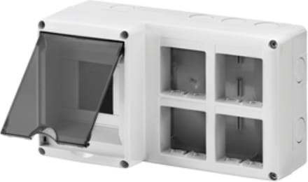 Gewiss - Modulaire elektriciteitskasthouder 231x132x95 gw27072