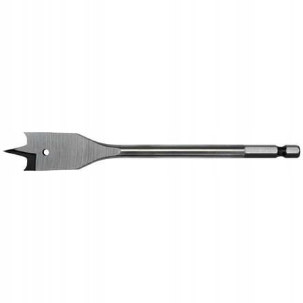 Platkops Houtboor 19x150mm, 6-kant 1/4" Greep