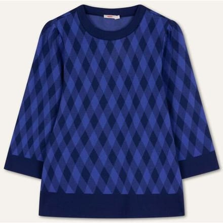 Oilily Tactic T-shirt- maatM Porcelain Blauw