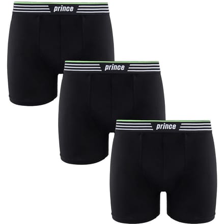 Prince Performance Range 3 Pack Zwart Heren Boxers MUXPR058