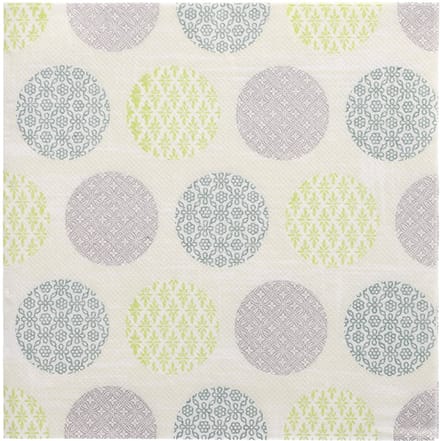 50 Servetten ROYAL Collection 1/4 vouw 40 cm x 40 cm donkergroen Rococo