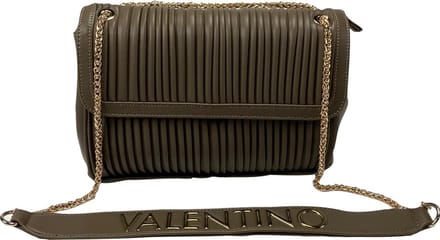 VALENTINO Schoudertas Handtas Abete Satchel Taupe Bruine
