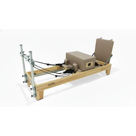 Reformer Pilates van massief eikenhout Cuore Pilates Advance Semi-Tower