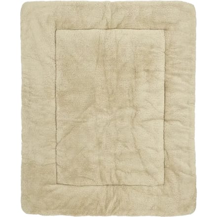 Meyco Baby Mini Knots boxkleed - sand - 77x97cm