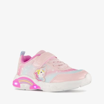 Blue box meisjes unicorn sneakers roze - Maat 24
