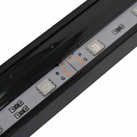 vidaXL - LED-aquariumlamp - met - bubbels - RGB - 71 - cm