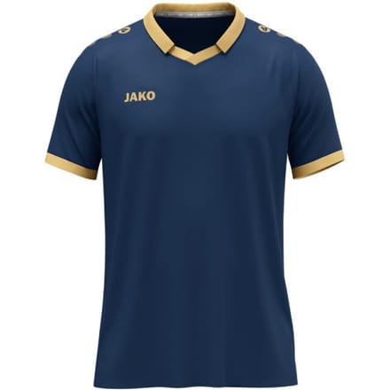 Jako Glory Shirt Korte Mouw Heren - Navy / Goud | Maat: L