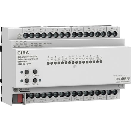 Gira KNX Busrail I/O-module - 502800 - E2XET