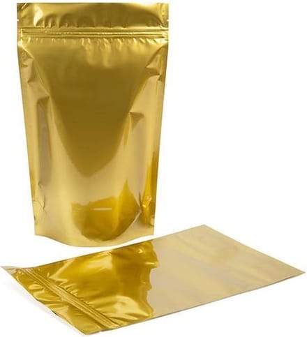 Stazakken Goud 17x8x28,5cm | 340 gram (100 stuks)