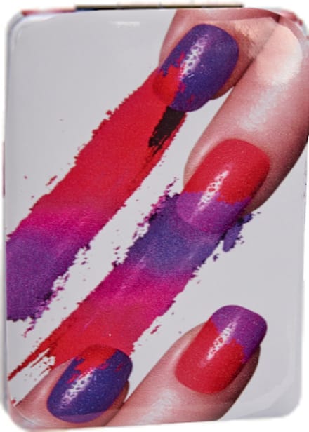Arte Regal Make-upspiegel Nagels Rechthoek 8,5 Cm Glas Wit