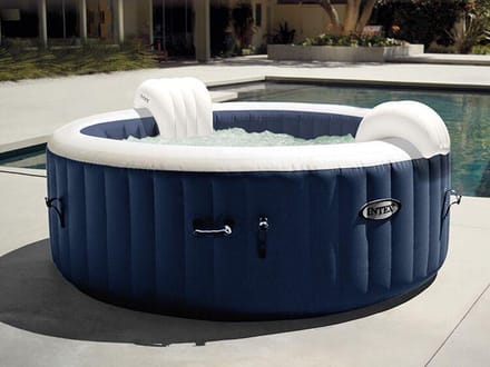 Intex PureSpa Navy Bubbel Opblaasbare 4-persoons | Opblaasbare spa