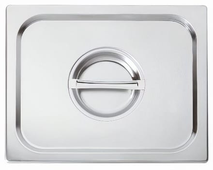Paderno Gastronorm Deksel Met Handvat 32,5 X 18 Cm Rvs Zilver