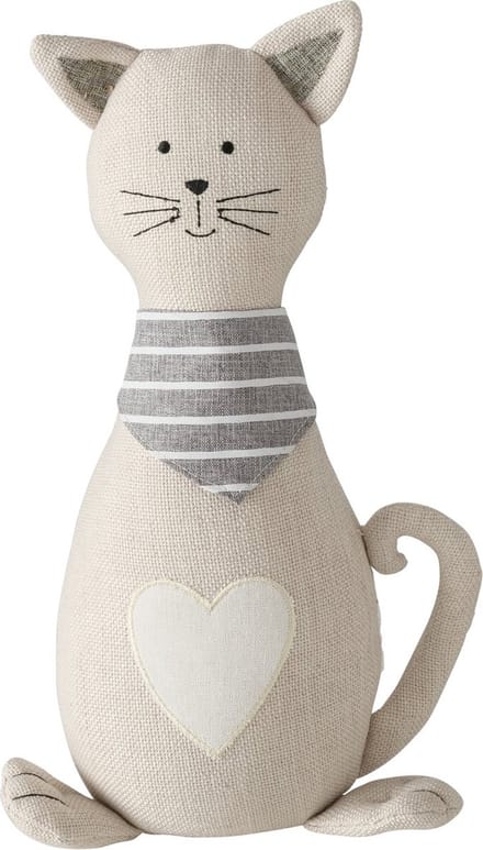 Deurstopper Kitty Beige met hart