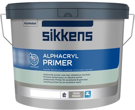 ALPHACRYL PRIMER 5 L RAL 9010 Pure White ( gebrokenwit )