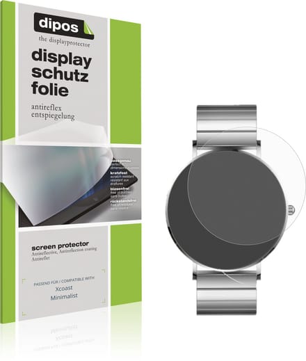 dipos – 6x Matte Beschermfolie geschikt voor Xcoast Minimalist | Krasbestendige & antireflecterende Screenprotector Ultra-Thin